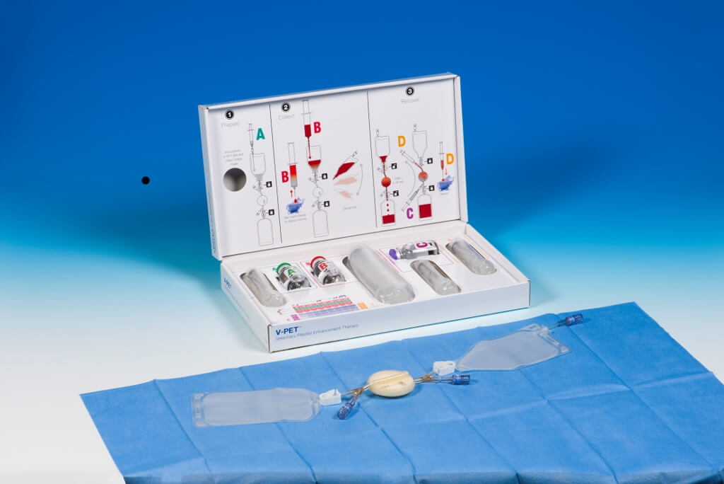 Picture of a platelet therapy kit